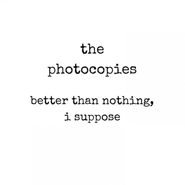 Cover art for Better Than Nothing, I Suppose